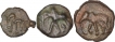 Cast Copper Kakani Coins of Sunga Kingdom.