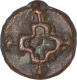 Copper Karshapana Coin of Madhya Pradesh Region of Mauryan Dynasty.