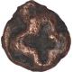 Copper One Fourth Karshapana Coin of Vidarbha Region. 