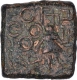 Rare Copper Coin of Bhanumitra of Central India of Post Mauryan.