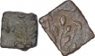 Square Copper Coins  of Sebakas of Vidarbha.