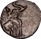 Potin Coin of Satkarni I  of  Banavasi Region of Satavahana Dynasty.