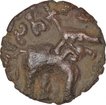 Potin Coin of Satkarni I of Satavahan Dynasty.