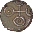 Potin Coin of Satkarni I of Satavahan Dynasty.