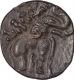 Potin Coin of Satkarni I  of Banvasi Region of Satavahanas Dynasty.