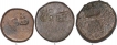 Punch Marked Copper Round Karshapana Coins.