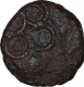 Copper Coin of Ujjaini Region of City state.