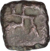 Copper Coin of Ujjaini Region with Swastik Symbol.