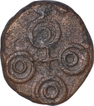 Copper Coin of Ujjaini Region.