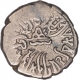 Silver Drachma Coin of Rudrasen II of Western Kshatrapas.