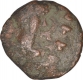 Copper Drachama Coin of Kujula Kadphises of Kushan Dynasty.