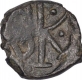 Copper Coin of  King Achyuta  of Panchal of Ahichhatra.