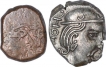 Copper Coins of Kumargupta of Gupta Dynasty.