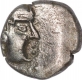 Silver Drachma Coin of Sharva Bhattaraka of Maitrakas of Vallabhi.