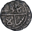 Rare Silver One Eight Tanka Coin of Ala al din Mahmud Shah I of Malwa Sultanate.