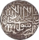 Silver One Rupee Coin of Akbar of Agra Mint.