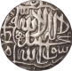 Silver One Rupee Coin of Akbar of Agra Mint of Kalima Type.