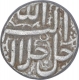 Silver Rupee coin of Akbar of Ahmadabad mint.