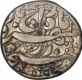 Silver Rupee Coin of Akbar of Allahabad Mint.