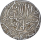 Extremely Rare Silver One Rupee Coin of Akbar of Hazarat Dehli Mint.