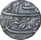 Silver Half Rupee Coin of Aurangzeb of Surat Mint.