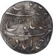 Silver One Rupee Coin of Aurangzeb of Ahmadabad Mint.