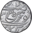 Silver Rupee Coin of Aurangzeb of Akbar Nagar Mint.