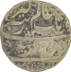 Silver One Rupee Coin of Auranagzeb of Kanbayat Mint.