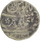 Silver One Rupee Coin of Auranagzeb of Kanbayat Mint.