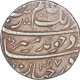 Silver One Rupee Coin of Aurangzeb of Kanbayat  Mint.