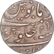 Silver One Rupee Coin of Aurangzeb of Kanbayat  Mint.