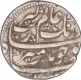 Silver One Rupee Coin of Aurangzeb of Kanbayat Mint.