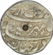 Silver One Rupee Coin of Aurangzeb of Khanbayat Mint.