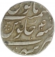 Silver One Rupee Coin of Aurangzeb of Sahrind Mint.