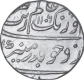 Silver One Rupee Coin of Aurangzeb of Surat Mint.