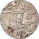 Silver One Rupee Coin of Shah Alam Bahadur of Lakhnau Mint.