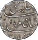 Silver One Rupee Coin of Shah Alam Bahadur of Shahjahanabad  Mint.