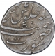 Silver One Rupee Coin of Shah Alam Bahadur of Surat Mint.