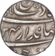 Silver One Rupee Coin of Jahandar Shah of Akbarnagar Mint.