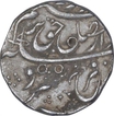 Silver One Rupee Coin of Farrukhsiyar of Junagarh Mint.