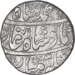 Silver Rupee Coin of Muhammad Shah of Sawai Jaipur mint.