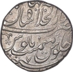  Silver One Rupee Coin of Farrukhsiyar of Shahjahanabad Mint.