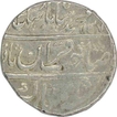 Silver One Rupee Coin of Muhammad Shah of Shahjahanabad Mint.