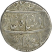 Silver One  Rupee Coin of Muhammad Shah of Shahjahanabad Mint.