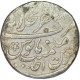 Silver One Rupee Coin of Shahjahan III of Akbarabad Mint.