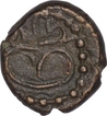 Copper Half Kasu Coin of Madurai Nayakas.