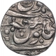 Silver Rupee Coin of Daulat Rao of Ujjain Mint of Gwalior State.