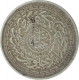 Silver Quarter Rupee Coin of Mir Mahbub Ali Khan of Hyderabad State.