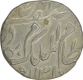 Silver One Rupee Coin of Mir Mahbub Ali Khan of Hyderabad State.