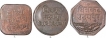 Copper Anna Coins of Bhupal Singh of Mewar State.